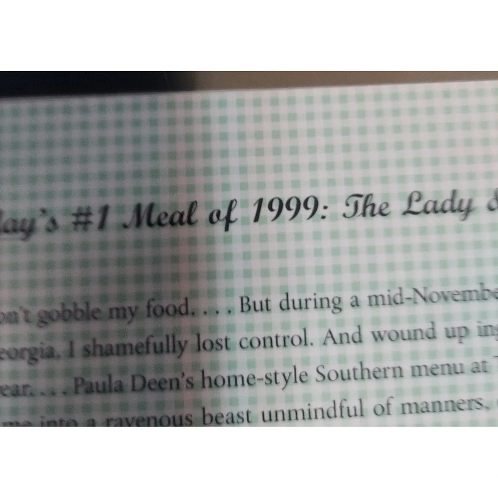 Paula Deen Cookbook Lot Signed‎ Lady & Sons Savannah Country Recipes 2 book set